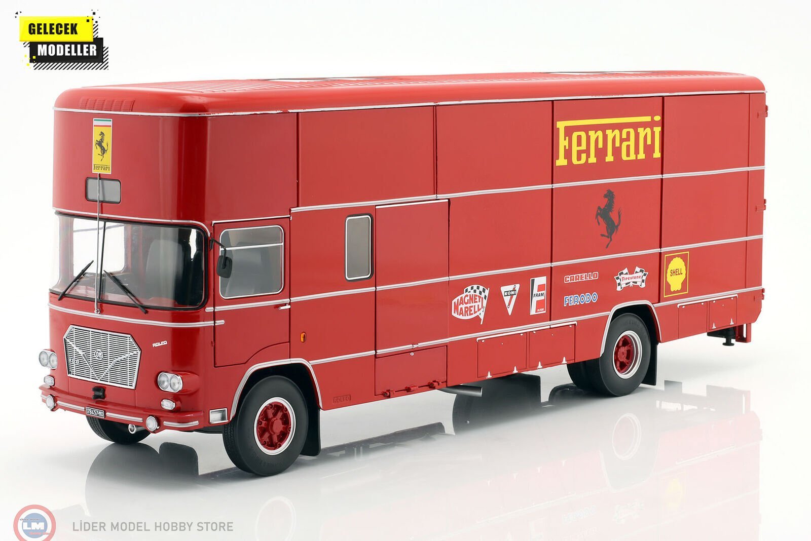 1:18 CMR 1967 Fiat OM 150 Rolfo Ferrari Renntransporter