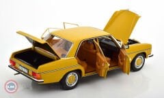 1:18 Norev 1973 Mercedes Benz 200 Series 2 Sahara Yellow