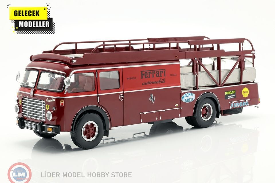 1:18 CMR 1957 Fiat 642 RN2 Bartoletti Ferrari Racetransporter