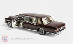 1:18 1963 Mercedes Benz 600 Pullman W100 NZG1071/15  1963 Mercedes-Benz 600 Pullman W100 - wine red