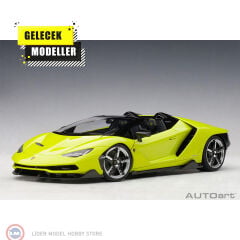1:18 Autoart 2016 Lamborghini Centenario Roadster (Verde Scandal)