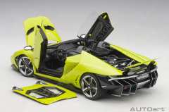 1:18 2016 Lamborghini Centenario Roadster (Verde Scandal)