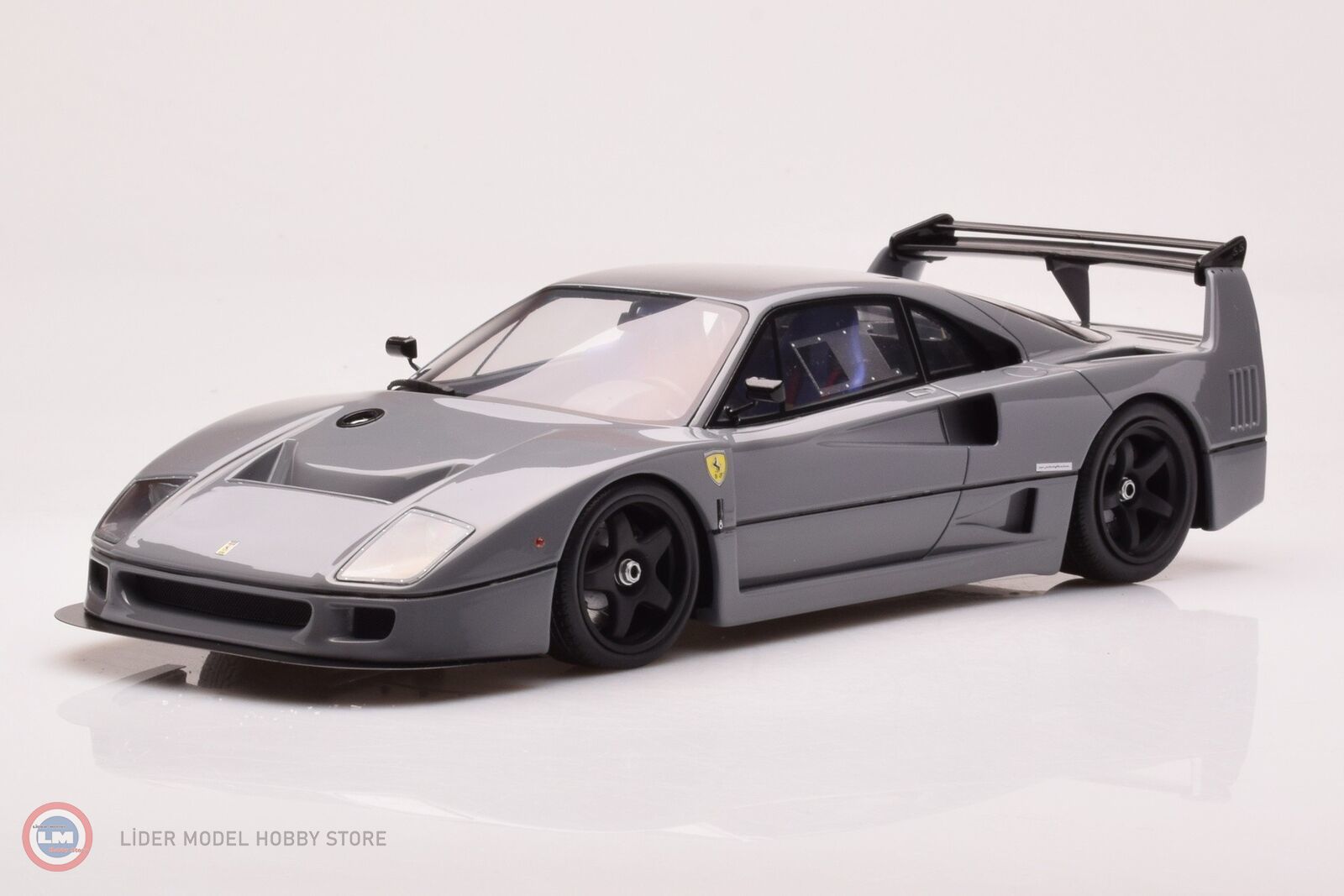 GT Spirit - 1:18 1989 FERRARI F40 COMPETIZIONE - Nardo grey