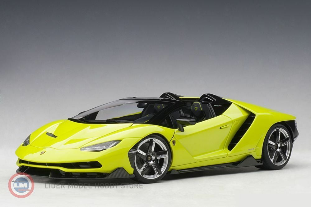 1:18 2016 Lamborghini Centenario Roadster (Verde Scandal)