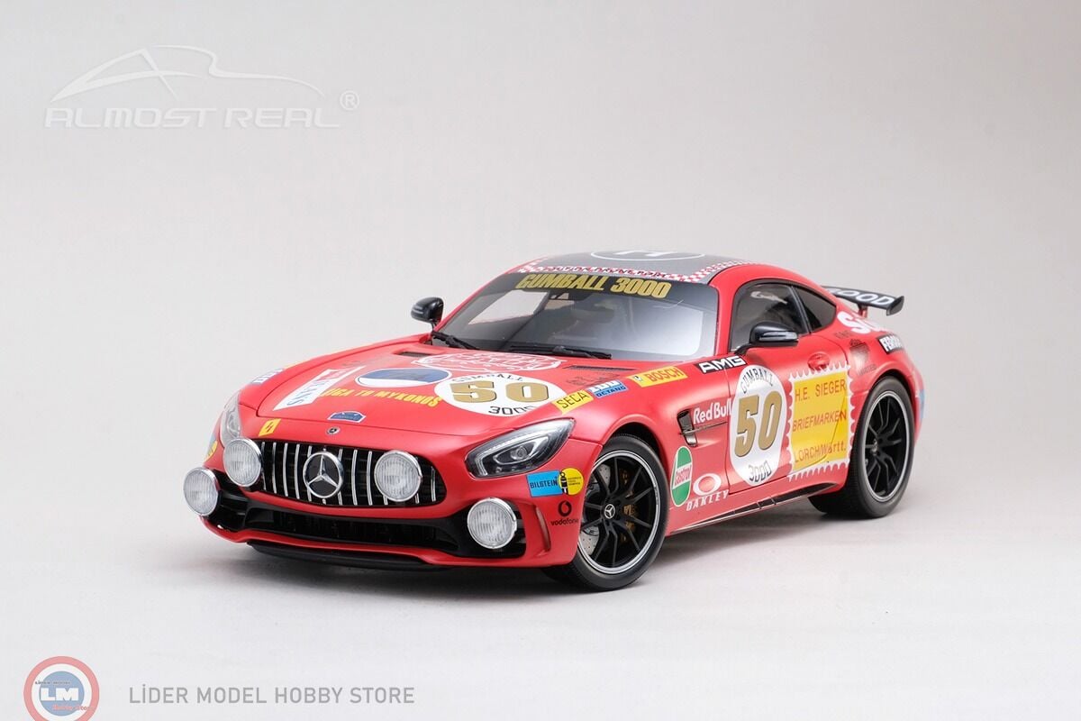 1:18 Almost Real 2017 Mercedes Benz AMG GT R Route SAU With Driving Lamp