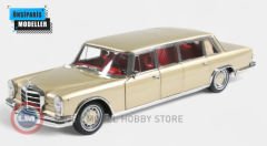 1:18 1963 Mercedes Benz 600 Pullman W100 NZG1071/66  1963 Mercedes-Benz 600 Pullman W100 - champagne