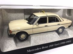 1:18 1980 Mercedes Benz 230 W123 'TAXI'