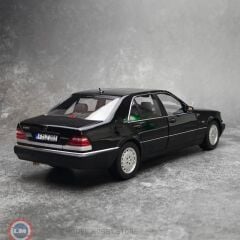 1:18 Norev 1997 Mercedes Benz S Class S600 W140 Obsidian Black