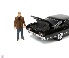 1:24 Jada 1967 Chevrolet Impala & Dean Winchester figure - Supernatural Chevy
