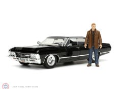 1:24 Jada 1967 Chevrolet Impala & Dean Winchester figure - Supernatural Chevy