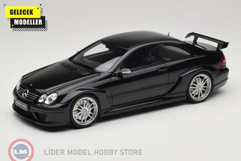 1:18 OTTO 2004 Mercedes Benz C209 CLK DTM AMG Coupe Obsidian Black