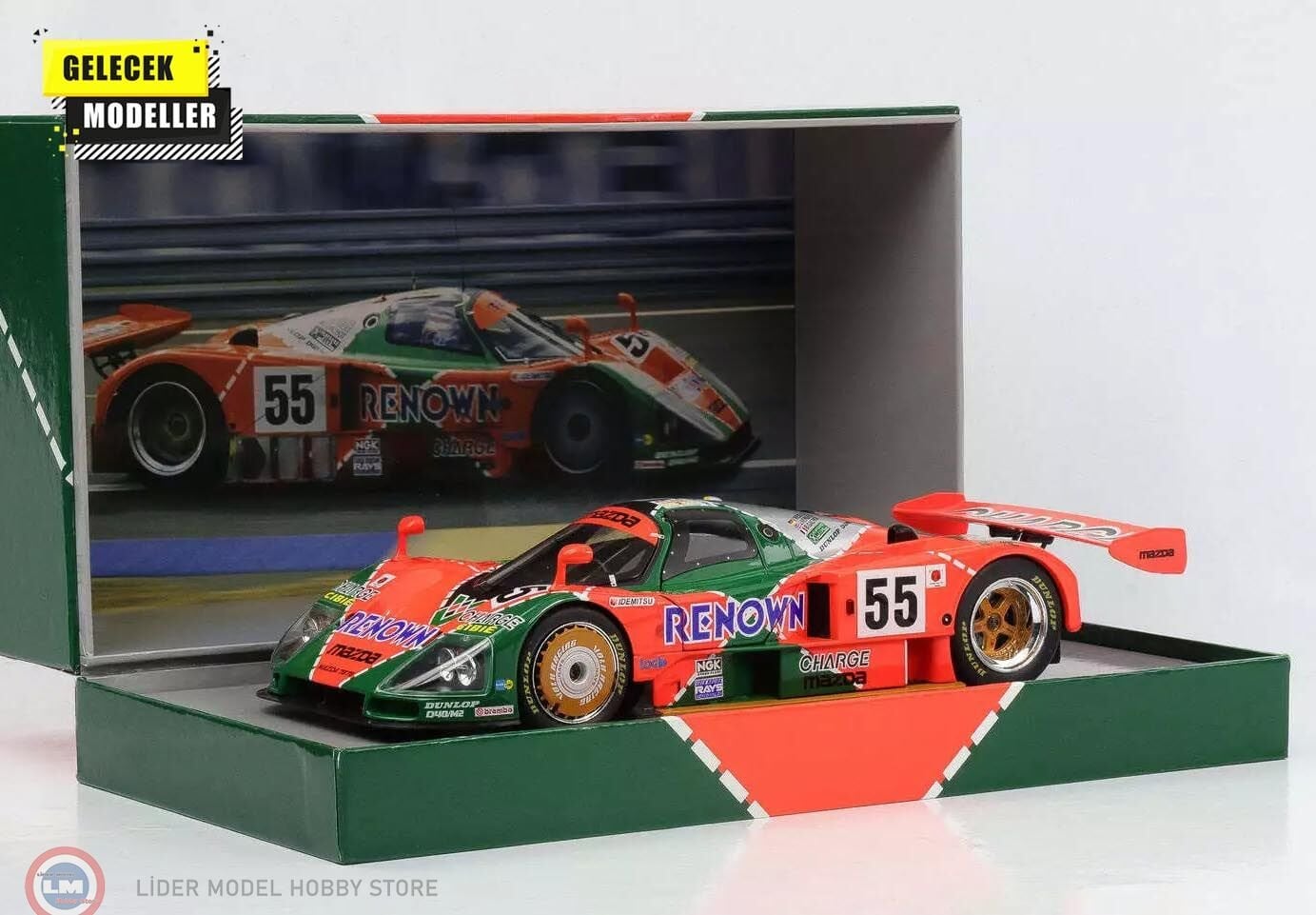 1:18 WERK83 Mazda 787B #55 Winner 24h LeMans 1991