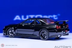 1:18 2001 Nissan Skyline GT-R (R34) Z-tune Black Pearl