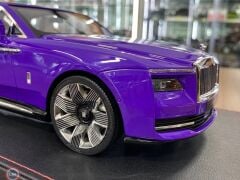 1:18 DF Model Rolls Royce Spectre Cosmos Purple