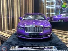 1:18 DF Model Rolls Royce Spectre Cosmos Purple
