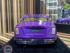1:18 DF Model Rolls Royce Spectre Cosmos Purple
