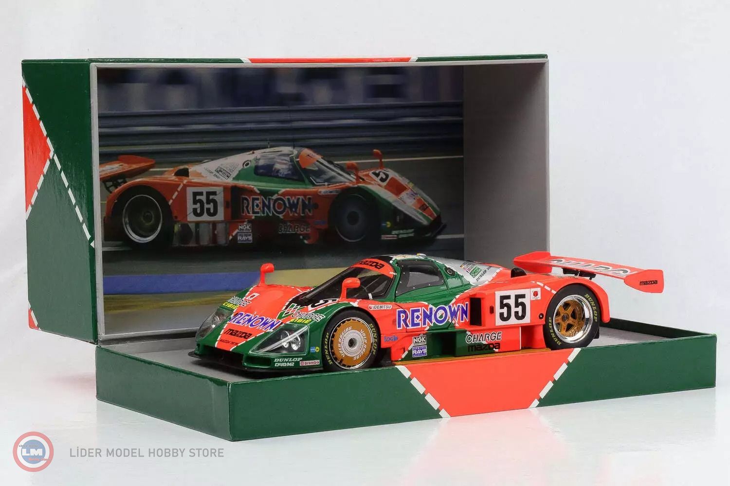 1:18 WERK83 Mazda 787B #55 Winner 24h LeMans 1991