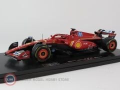 1:18 Burago Ferrari SF-24 #16 CHARLES LECLERC - 4th ITALY GP IMOLA 2024
