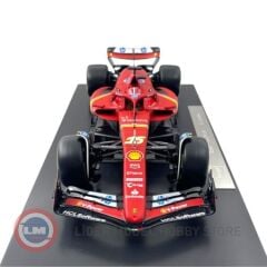 1:18 Burago Ferrari SF-24 #16 CHARLES LECLERC - 4th ITALY GP IMOLA 2024