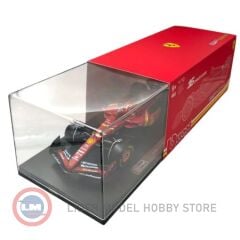 1:18 Burago Ferrari SF-24 #16 CHARLES LECLERC - 4th ITALY GP IMOLA 2024