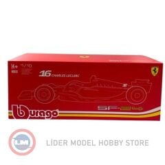 1:18 Burago Ferrari SF-24 #16 CHARLES LECLERC - 4th ITALY GP IMOLA 2024