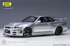 1:18 Autoart 2001 Nissan Skyline GT-R (R34) Z-tune Silver
