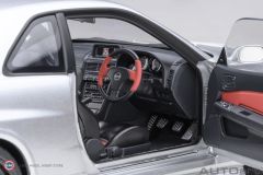 1:18 2001 Nissan Skyline GT-R (R34) Z-tune Silver
