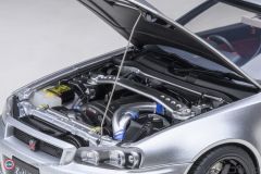 1:18 2001 Nissan Skyline GT-R (R34) Z-tune Silver