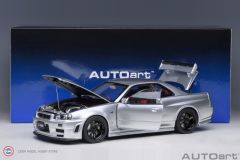 1:18 2001 Nissan Skyline GT-R (R34) Z-tune Silver