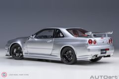 1:18 2001 Nissan Skyline GT-R (R34) Z-tune Silver