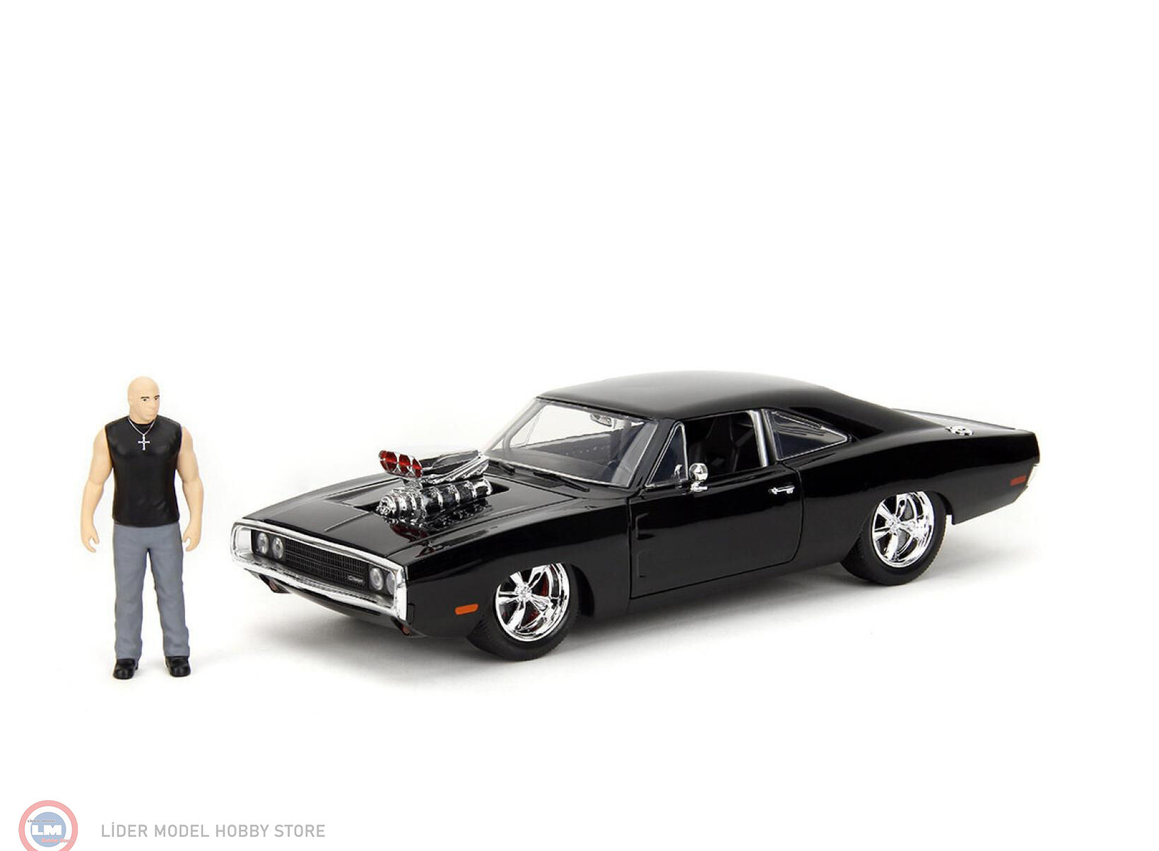 1:24 Jada 1970 Dodge Charger R/T & Dom figure - Fast & Furious