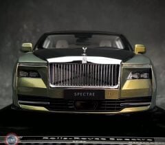 1:18 DF Model Rolls Royce Spectre Gold/Black