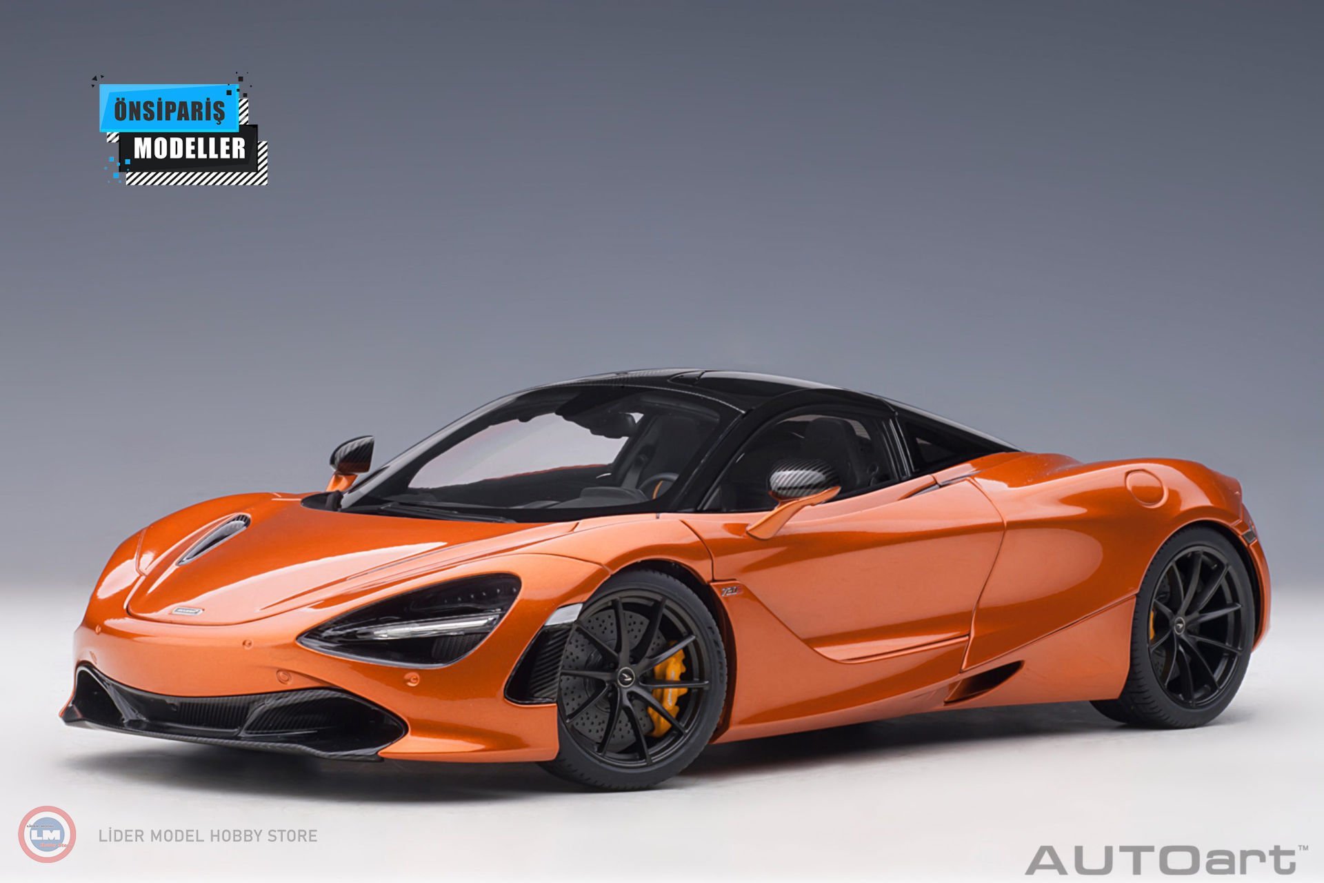 1:18 2017 McLaren 720S 76074 (Azores Orange)