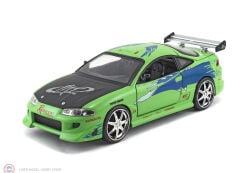 1:24 Jada 2001 Brian's Mitsubishi Eclipse Green The Fast & Furious
