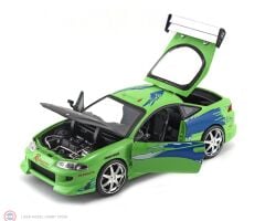 1:24 Jada 2001 Brian's Mitsubishi Eclipse Green The Fast & Furious
