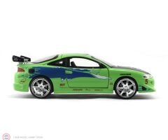 1:24 Jada 2001 Brian's Mitsubishi Eclipse Green The Fast & Furious