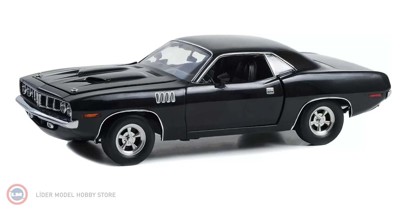 1:18 1971 Plymouth CUDA COUPE - JOHN WICK CHAPTER 4 MOVIE 2023