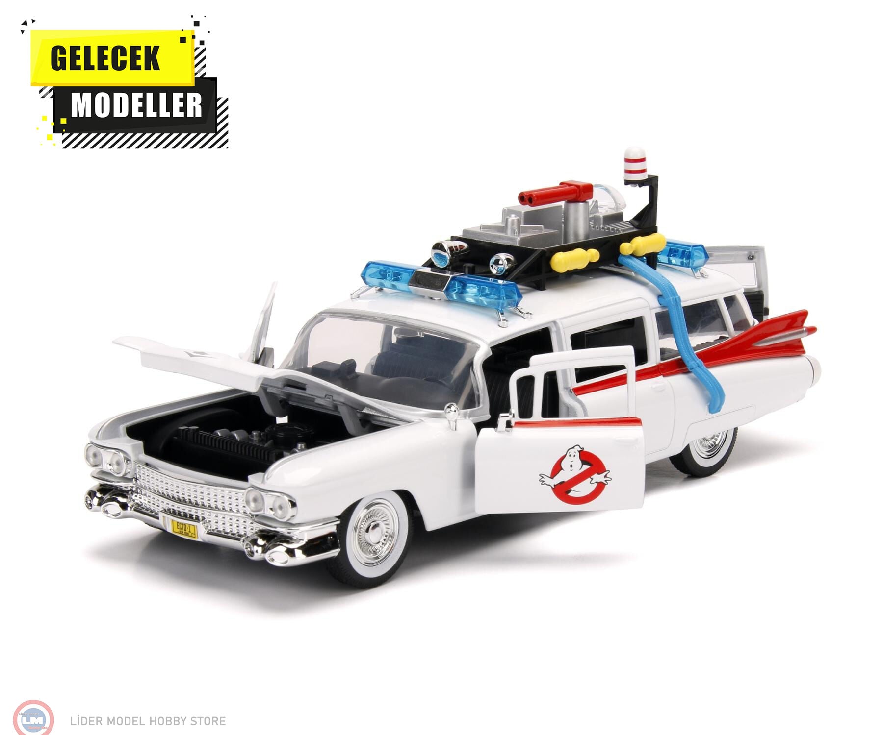 1:24 Jada 1984 Cadillac Ghostbusters ECTO-1