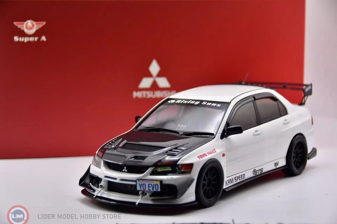 1:18 Süper A Mitshubishi Lancer EVO 9