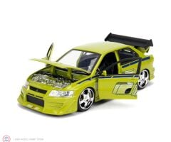 1:24 Jada Brian's Mitsubishi Lancer Evolution VII 2002 - Fast & Furious