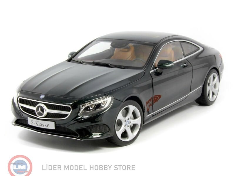 1:18 Norev 2014 Mercedes Benz S Class Coupe C217 Emerald Green