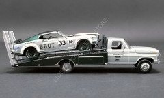 1:64 1969 Ford F-350 Ramp Truck Trans Am Mustang #33