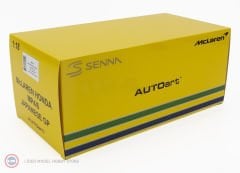 1:18 Autoart 1991 McLAREN HONDA MP46 Ayrton Senna  1 JAPANESE GP (with McLaren Logo)