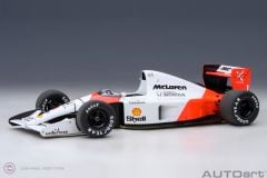 1:18 Autoart 1991 McLAREN HONDA MP46 Ayrton Senna  1 JAPANESE GP (with McLaren Logo)