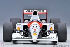 1:18 Autoart 1991 McLAREN HONDA MP46 Ayrton Senna  1 JAPANESE GP (with McLaren Logo)