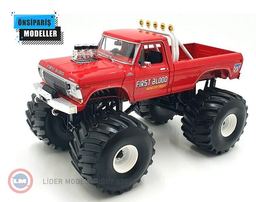 1:18 1978 Ford F-250 Monster Truck Big Foot 66 Inch Tires