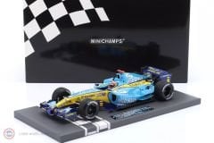 1:18 Minichamps Renault F1 TEAM R25 #1 -3RD PLACE BRAZIL GP 2005  Formula 1