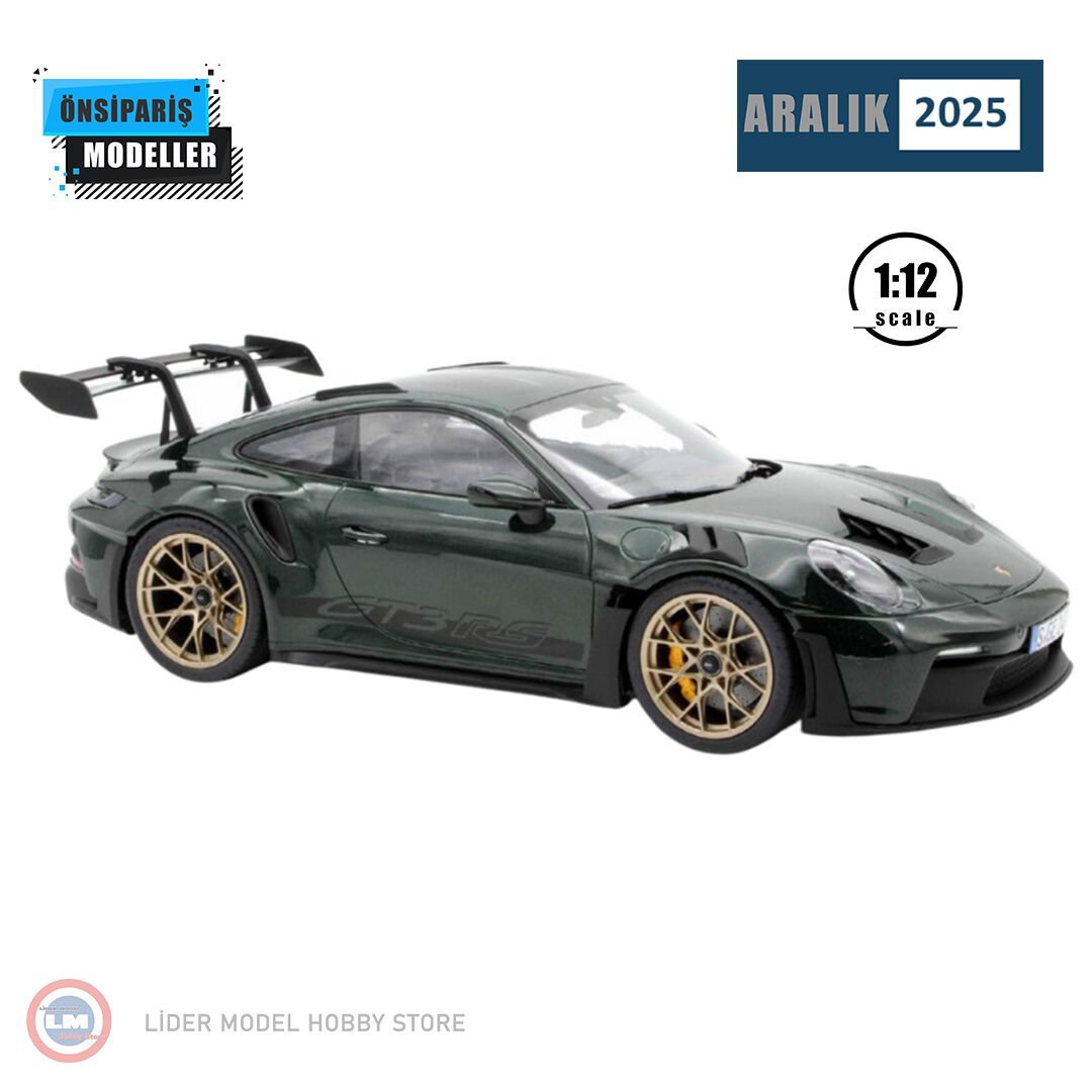 1:12 2022 Porsche 992 GT3 RS Jet Green