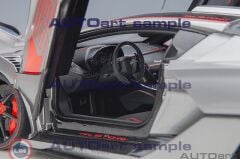 1:18 Autoart Lamborghini SC18 Alston Grigio Titans Red Accents