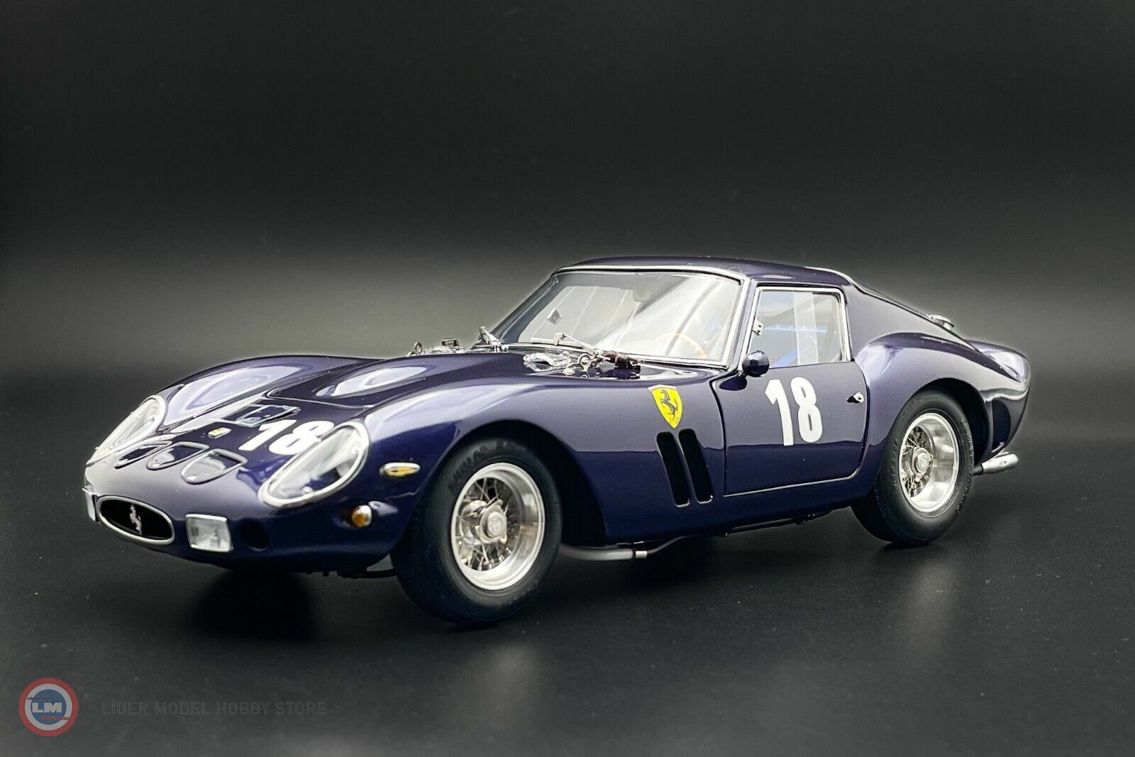 1:18 2004 Ferrari 250 GTO, LHD, Chassis #18 Monterey Historical Races Laguna Seca